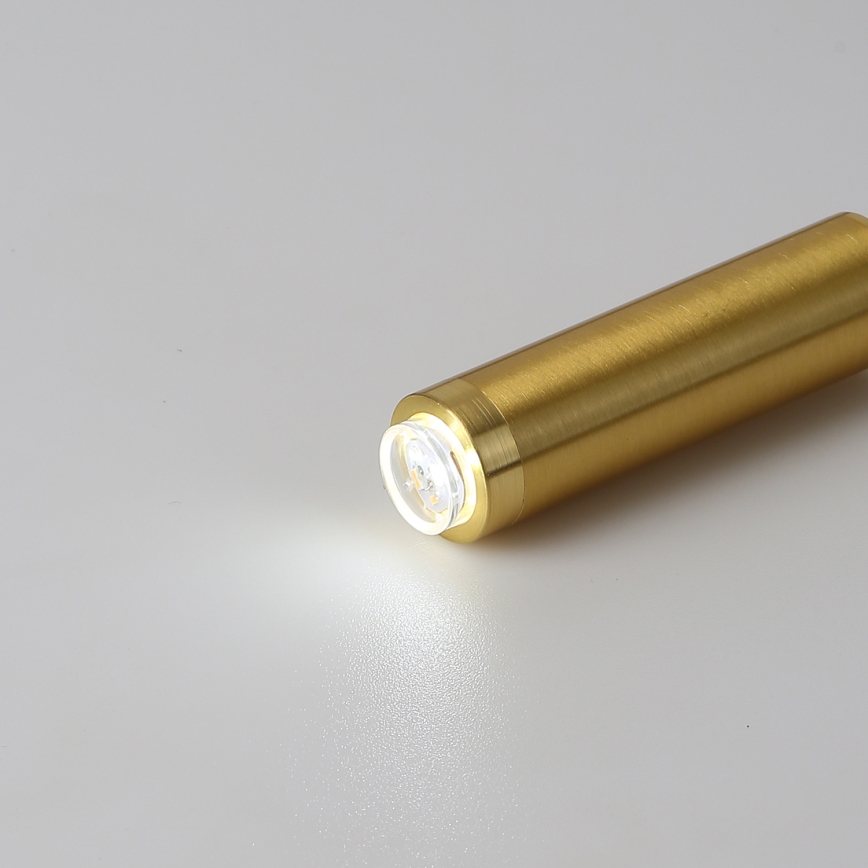 Brilagi - LED Zatemnitvena fleksibilna stenska svetilka MAYA 1xG9/4W/230V bela/zlata 2700-6500K Wi-Fi Tuya