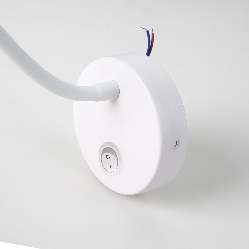 Brilagi - LED Zatemnitvena fleksibilna stenska svetilka MAYA 1xG9/4W/230V bela/zlata 2700-6500K Wi-Fi Tuya