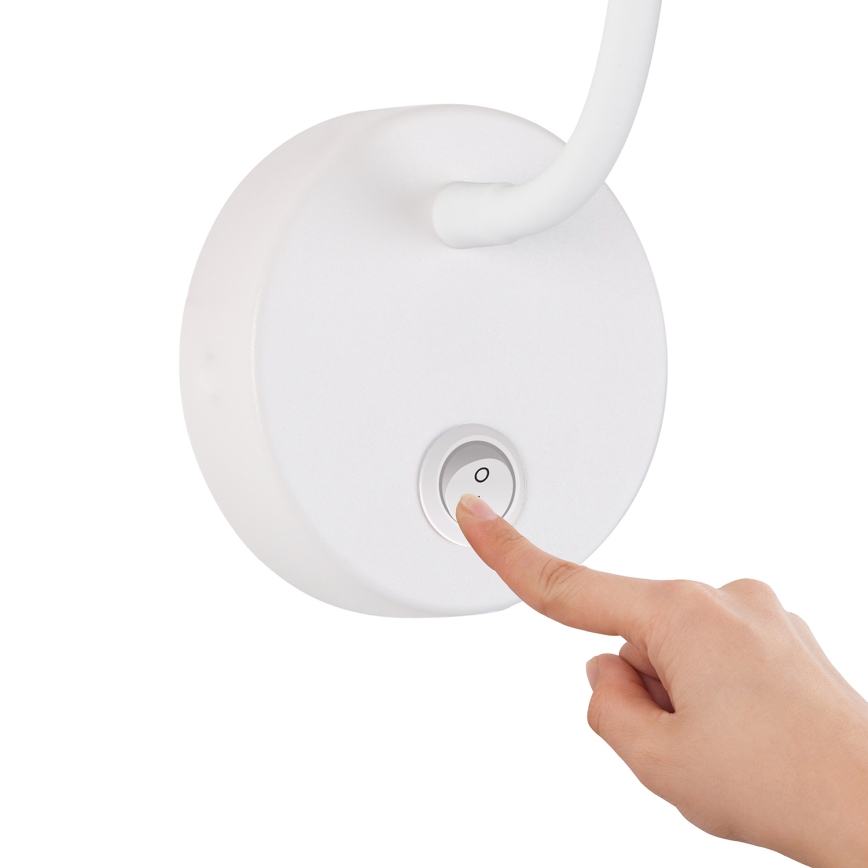 Brilagi - LED Zatemnitvena fleksibilna stenska svetilka MAYA 1xG9/4W/230V bela/zlata 2700-6500K Wi-Fi Tuya