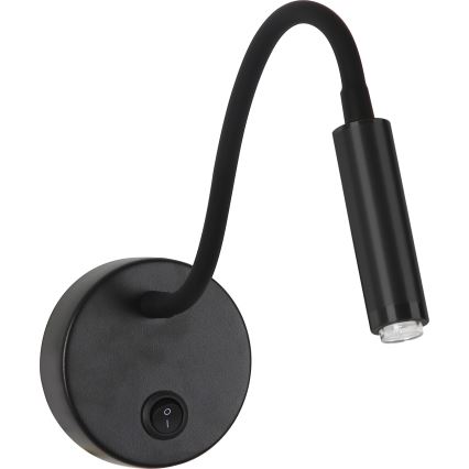 Brilagi - LED Zatemnitvena fleksibilna stenska svetilka MAYA 1xG9/4W/230V črna 2700-6500K Wi-Fi Tuya