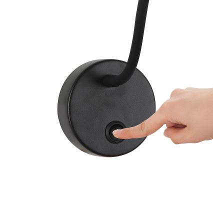 Brilagi - LED Zatemnitvena fleksibilna stenska svetilka MAYA 1xG9/4W/230V črna 2700-6500K Wi-Fi Tuya