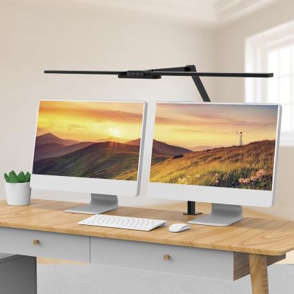 Brilagi - LED Zatemnitven na dotik fleksibilna namizna svetilka VARIO LED/24W/230V 3000-6500K CRI 92 črna