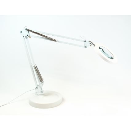Brilagi - LED Zatemnitvena namizna svetilka s povečevalnim steklom LED/12W/5V 3000/4200/6000K bela
