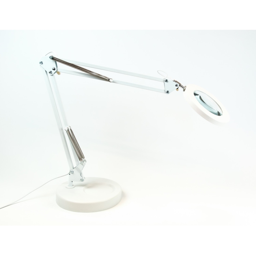 Brilagi - LED Zatemnitvena namizna svetilka s povečevalnim steklom LED/12W/5V 3000/4200/6000K bela