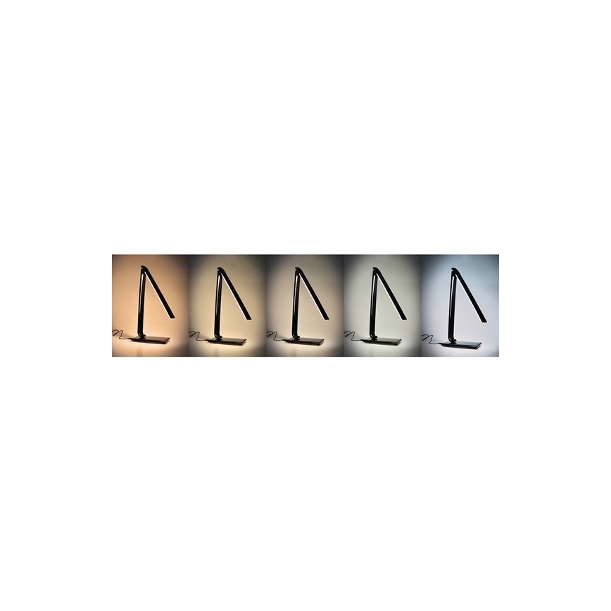 Brilagi - LED Zatemnitvena namizna svetilka USB connector LED/12W/230V bela 3000 - 6000K