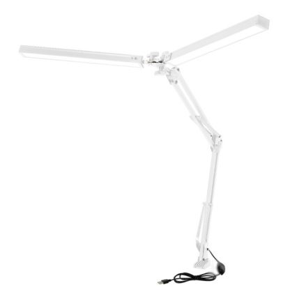 Brilagi - LED Zatemnitvena fleksibilna namizna svetilka VARIO 2xLED/14W/230V 3000-6000K bela