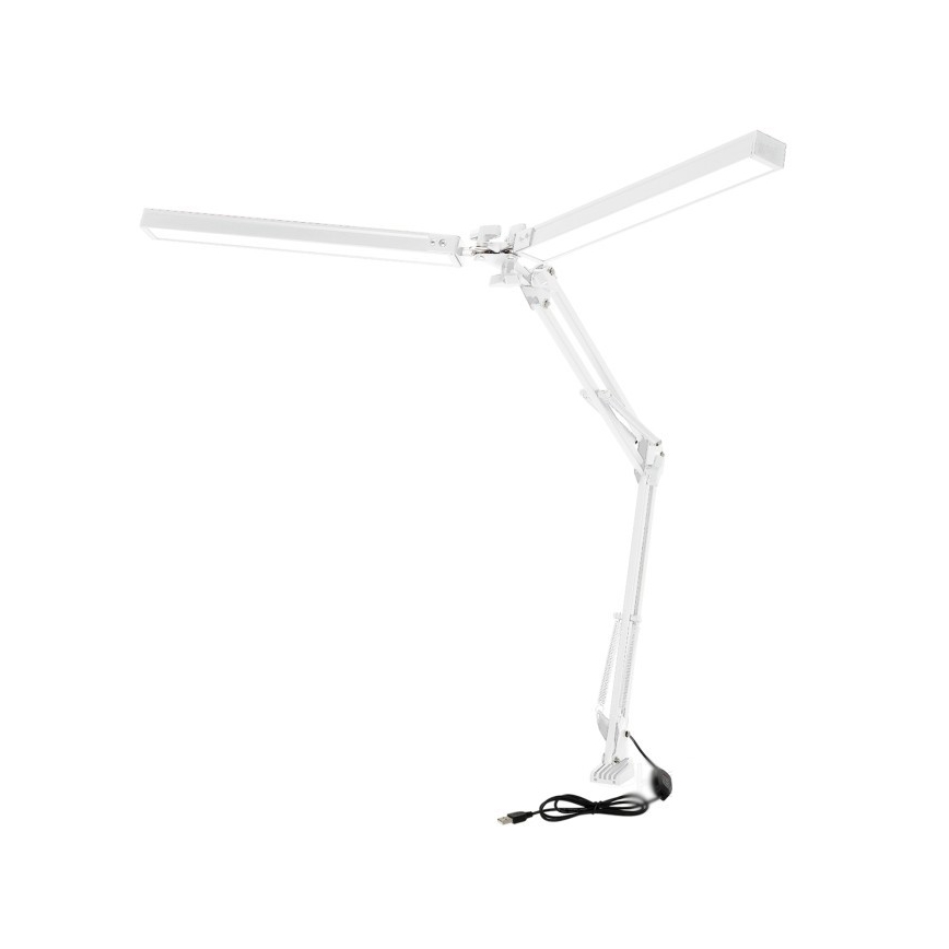 Brilagi - LED Zatemnitvena fleksibilna namizna svetilka VARIO 2xLED/14W/230V 3000-6000K bela