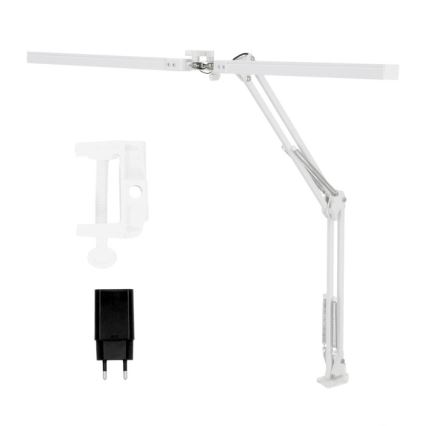 Brilagi - LED Zatemnitvena fleksibilna namizna svetilka VARIO 2xLED/14W/230V 3000-6000K bela