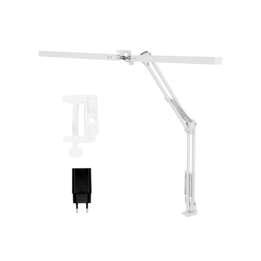 Brilagi - LED Zatemnitvena fleksibilna namizna svetilka VARIO 2xLED/14W/230V 3000-6000K bela