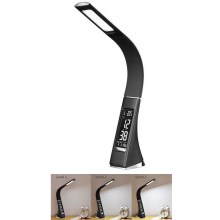 Brilagi - LED Zatemnitvena namizna svetilka z zaslonom PELLE LED/7W/230V črna
