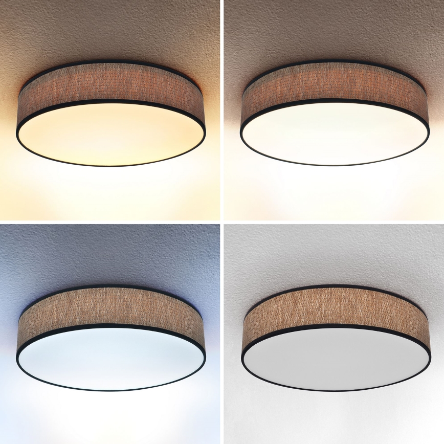 Brilagi - LED Zatemnitvena stropna svetilka ADELA LED/48W/230V 3000-6500K pr. 40 cm + Daljinski upravljalnik