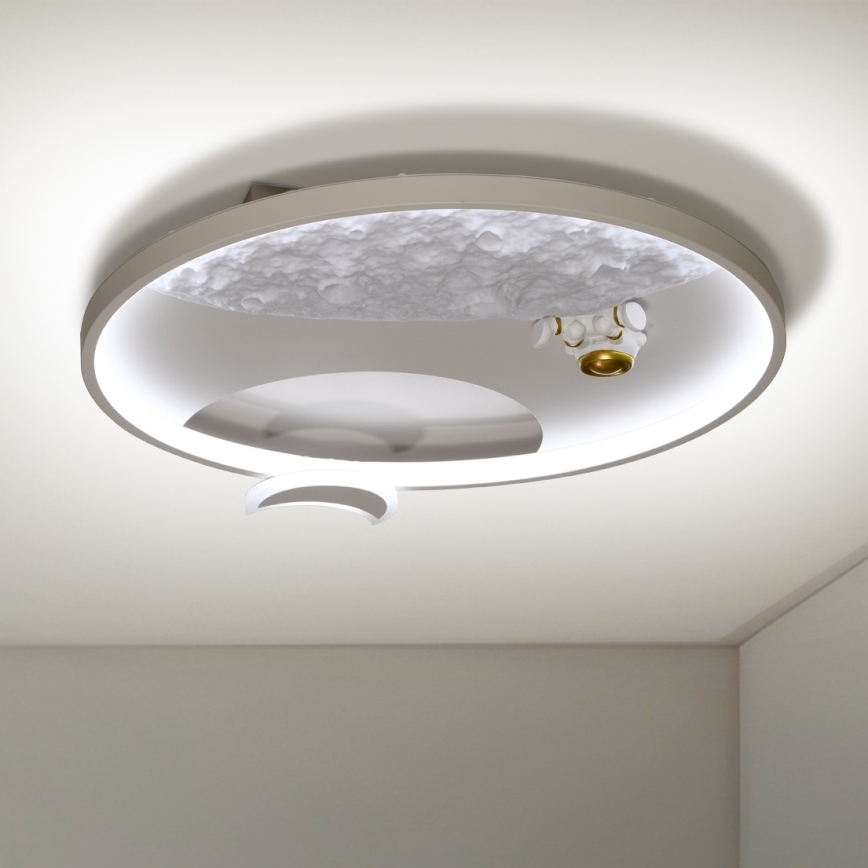 Brilagi - LED Zatemnitvena stropna svetilka ASTRO LED/20W/230V 3000/4000/6000K + Daljinski upravljalnik