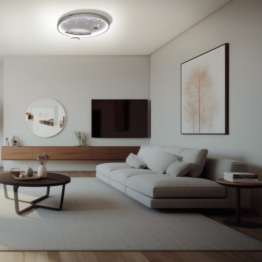 Brilagi - LED Zatemnitvena stropna svetilka ASTRO LED/20W/230V 3000/4000/6000K + Daljinski upravljalnik