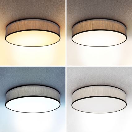 Brilagi - LED Zatemnitvena stropna svetilka AURORA LED/48W/230V 3000-6500K pr. 40 cm + Daljinski upravljalnik