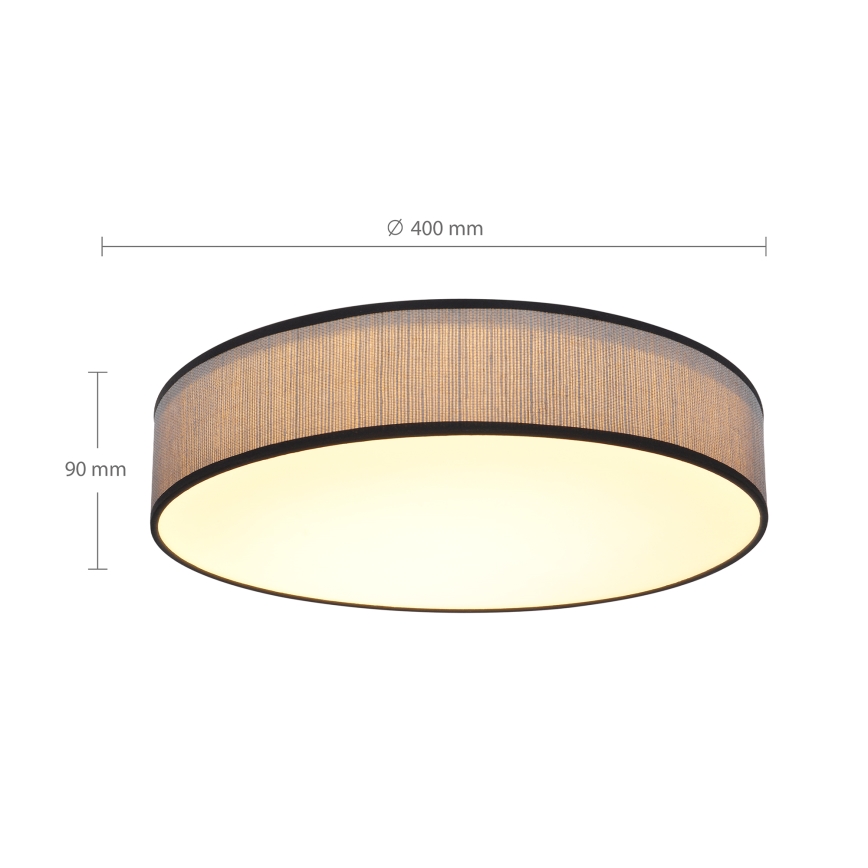 Brilagi - LED Zatemnitvena stropna svetilka AURORA LED/48W/230V 3000-6500K pr. 40 cm + Daljinski upravljalnik