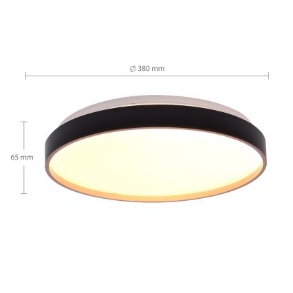Brilagi - LED Zatemnitvena stropna svetilka CALA LED/48W/230V 3000-6500K pr. 38 cm + Daljinski upravljalnik