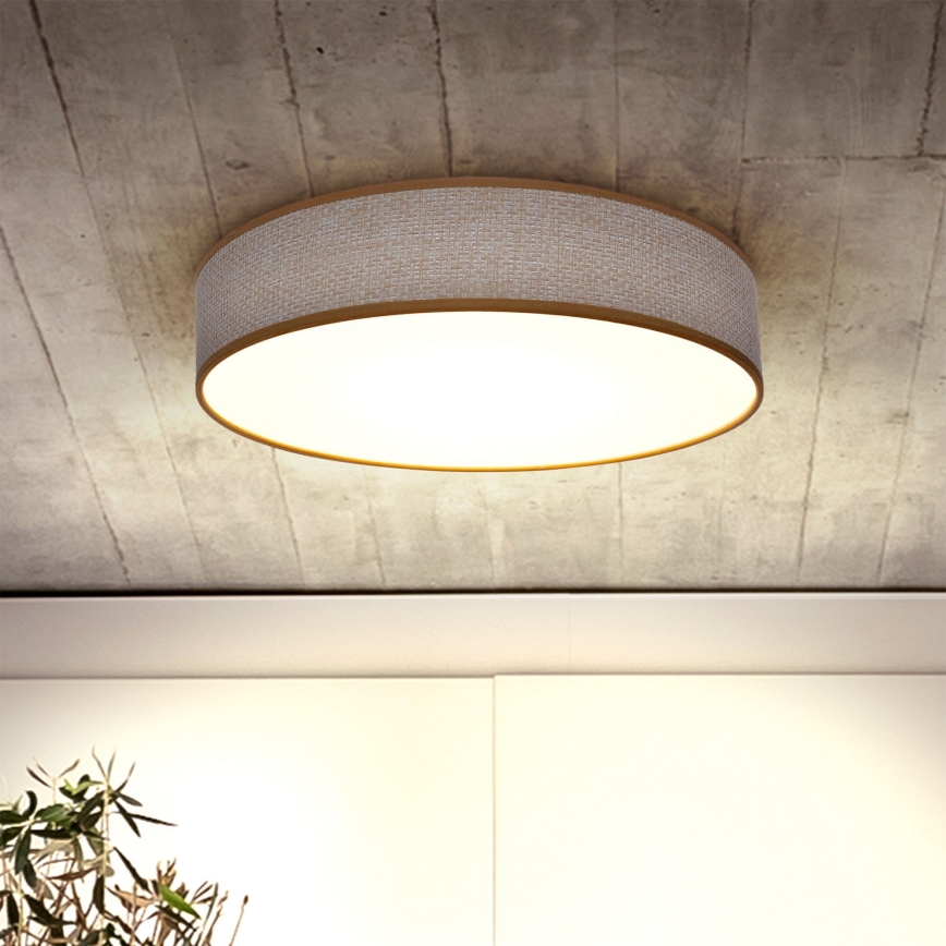 Brilagi - LED Zatemnitvena stropna svetilka CARMEN LED/48W/230V 3000-6500K pr. 40 cm + Daljinski upravljalnik
