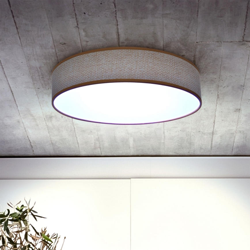 Brilagi - LED Zatemnitvena stropna svetilka CARMEN LED/48W/230V 3000-6500K pr. 40 cm + Daljinski upravljalnik
