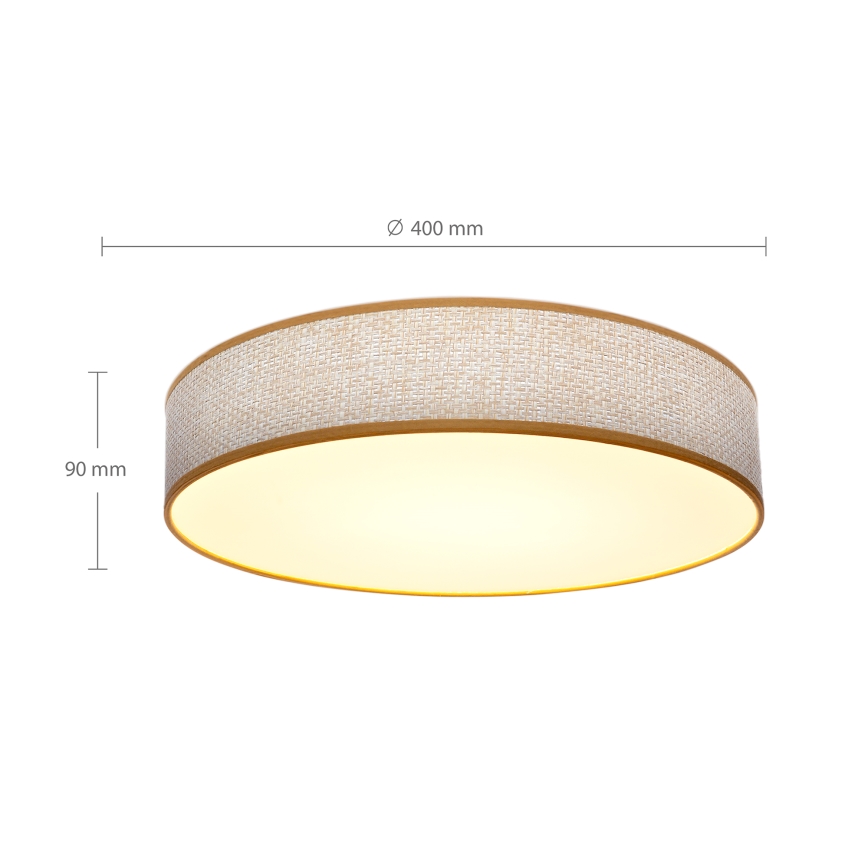 Brilagi - LED Zatemnitvena stropna svetilka CARMEN LED/48W/230V 3000-6500K pr. 40 cm + Daljinski upravljalnik