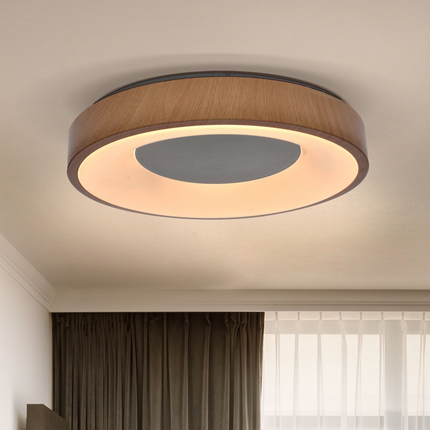 Brilagi - LED Zatemnitvena stropna svetilka DORIA LED/48W/230V 3000-6500K pr. 39 cm + Daljinski upravljalnik