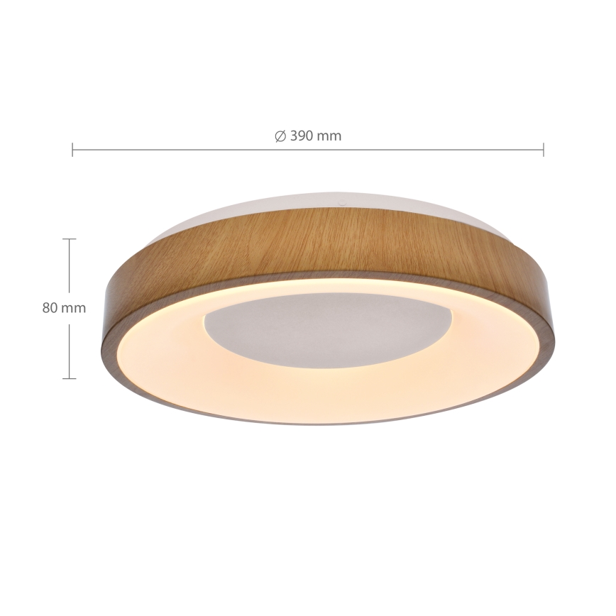 Brilagi - LED Zatemnitvena stropna svetilka DORIA LED/48W/230V 3000-6500K pr. 39 cm + Daljinski upravljalnik