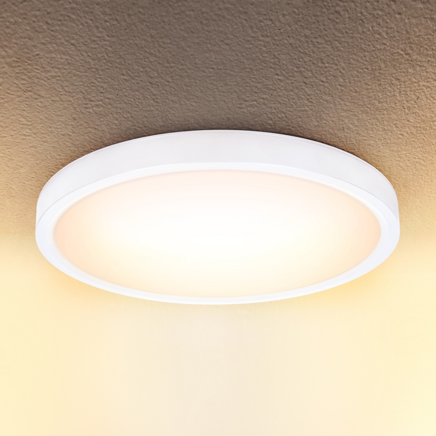 Brilagi - LED Zatemnitvena stropna svetilka ESTELA LED/36W/230V 3000-6500K ø 30 cm bela + Daljinski upravljalnik