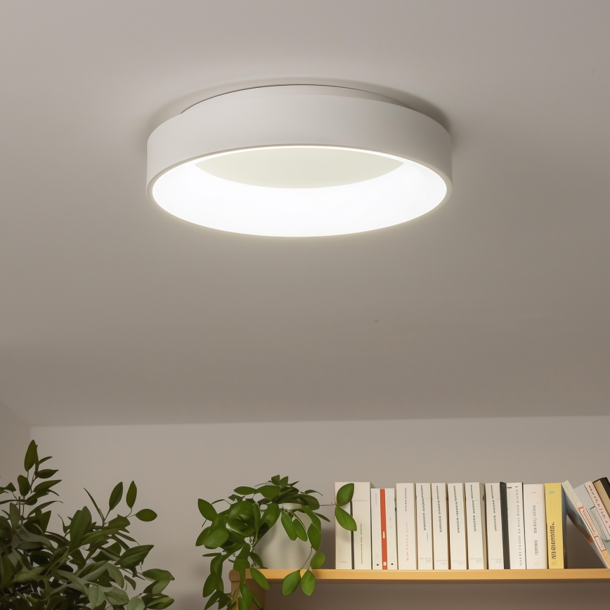 Brilagi - LED Zatemnitvena stropna svetilka FALCON LED/40W/230V 3000-6500K pr. 45 cm bela + Daljinski upravljalnik