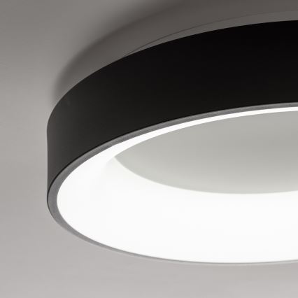 Brilagi - LED Zatemnitvena stropna svetilka FALCON LED/80W/230V 3000-6500K črna + Daljinski upravljalnik