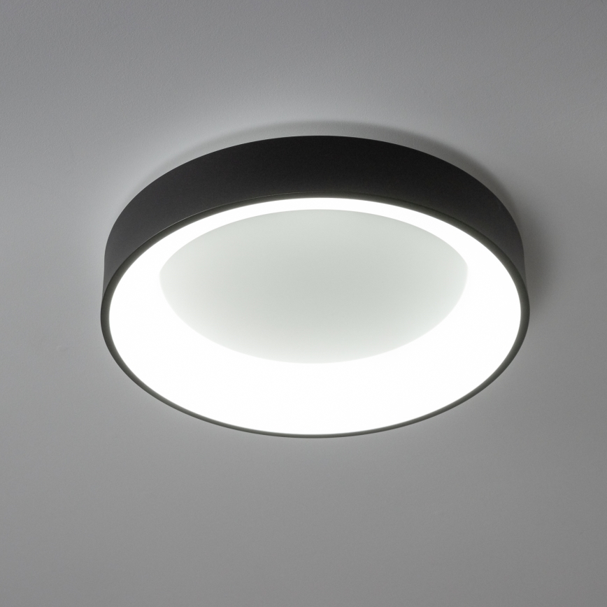 Brilagi - LED Zatemnitvena stropna svetilka FALCON LED/80W/230V 3000-6500K črna + Daljinski upravljalnik