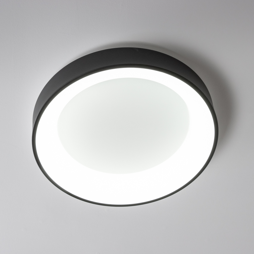 Brilagi - LED Zatemnitvena stropna svetilka FALCON LED/80W/230V 3000-6500K črna + Daljinski upravljalnik