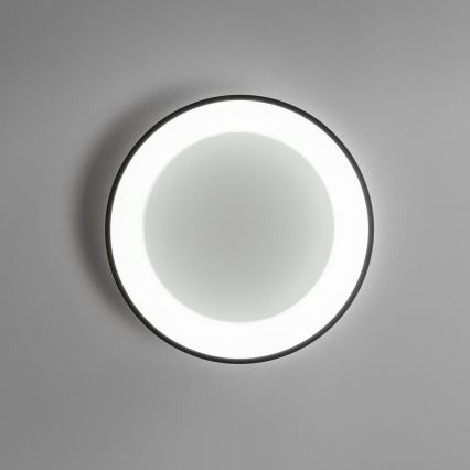 Brilagi - LED Zatemnitvena stropna svetilka FALCON LED/80W/230V 3000-6500K črna + Daljinski upravljalnik