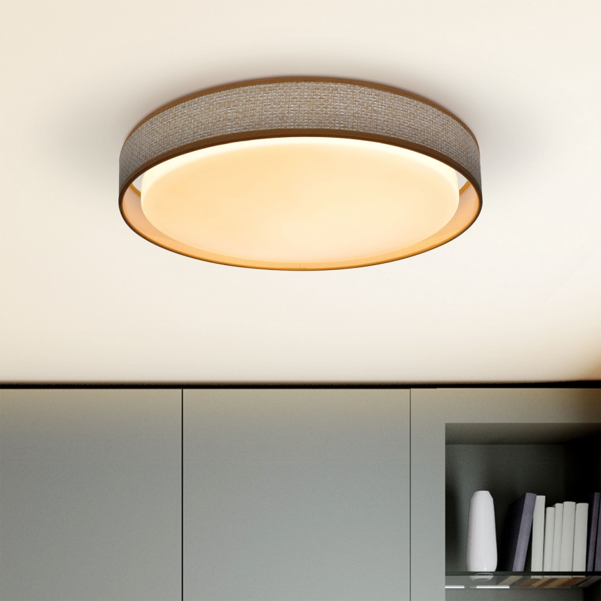 Brilagi - LED Zatemnitvena stropna svetilka KIANIA LED/48W/230V 3000-6500K pr. 43 cm + Daljinski upravljalnik