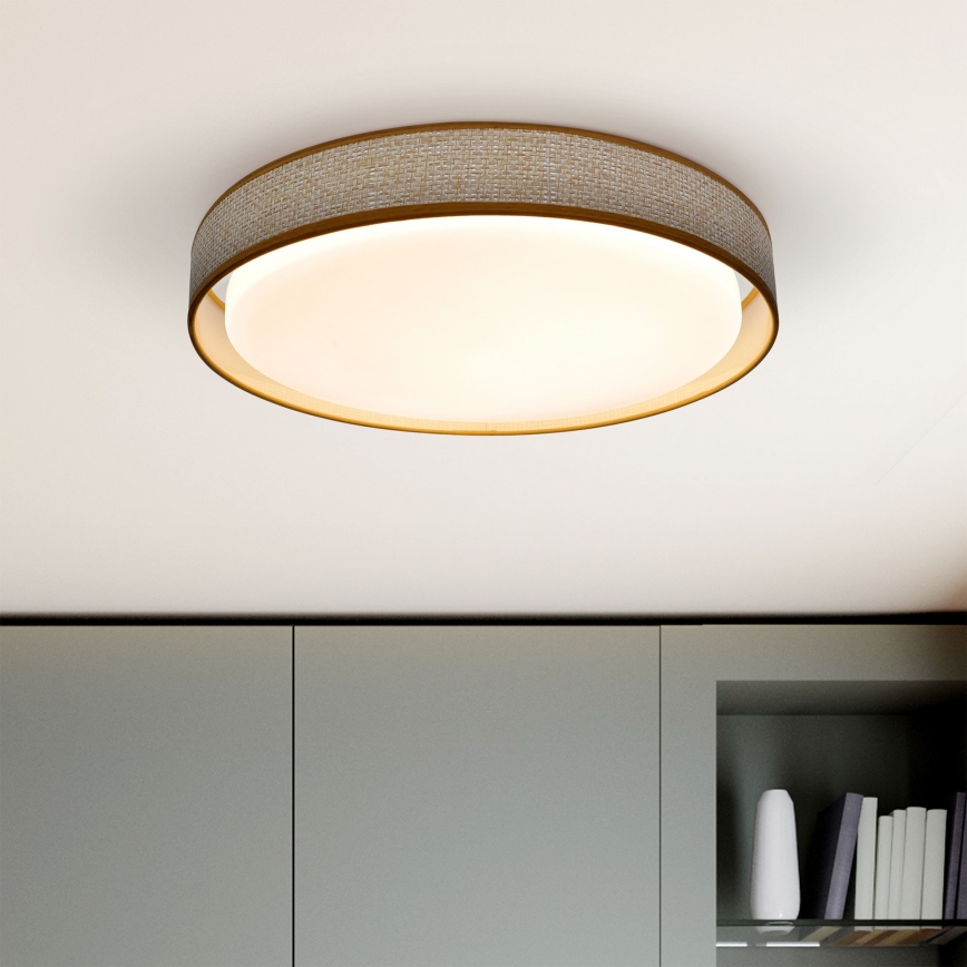 Brilagi - LED Zatemnitvena stropna svetilka KIANIA LED/48W/230V 3000-6500K pr. 43 cm + Daljinski upravljalnik