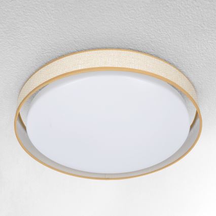 Brilagi - LED Zatemnitvena stropna svetilka KIANIA LED/48W/230V 3000-6500K pr. 43 cm + Daljinski upravljalnik