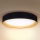 Brilagi - LED Zatemnitvena stropna svetilka LARIOS LED/48W/230V 3000-6500K ø 39 cm črna + Daljinski upravljalnik