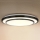Brilagi - LED Zatemnitvena stropna svetilka LUCIANO LED/48W/230V 3000-6500K ø 39 cm črna + Daljinski upravljalnik