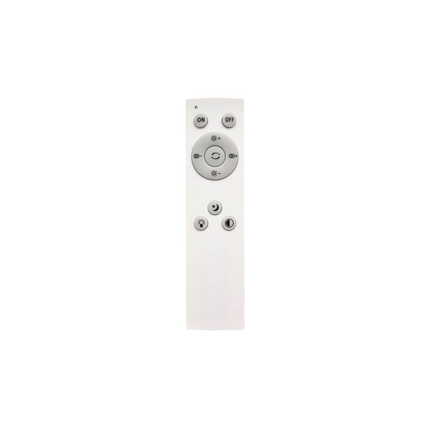 Brilagi - LED Zatemnitvena stropna svetilka MILKY LED/24W/230V + Daljinski upravljalnik 3000K-6500K