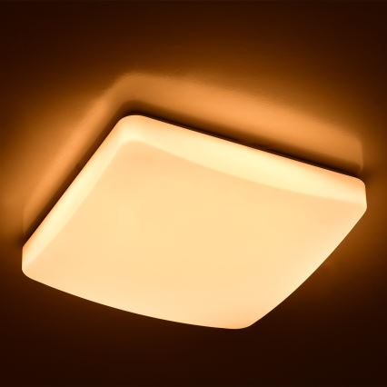 Brilagi - LED Zatemnitvena stropna svetilka MILKY LED/24W/230V + Daljinski upravljalnik 3000K-6500K