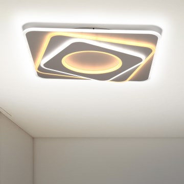 Brilagi - LED Zatemnitvena stropna svetilka MODERN LED/100W/230V 2700-6500K 48x48 cm + Daljinski upravljalnik