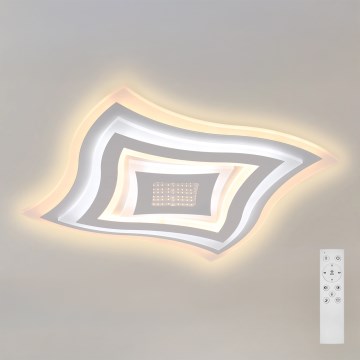 Brilagi - LED Zatemnitvena stropna svetilka MODERN LED/102W/230V 2700-6500K 50x50 cm + Daljinski upravljalnik