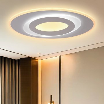 Brilagi - LED Zatemnitvena stropna svetilka MODERN LED/45W/230V 2700-6500K 20x40 cm + Daljinski upravljalnik
