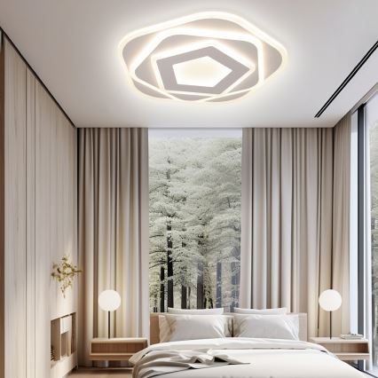 Brilagi - LED Zatemnitvena stropna svetilka MODERN LED/64W/230V 2700-6500K + Daljinski upravljalnik