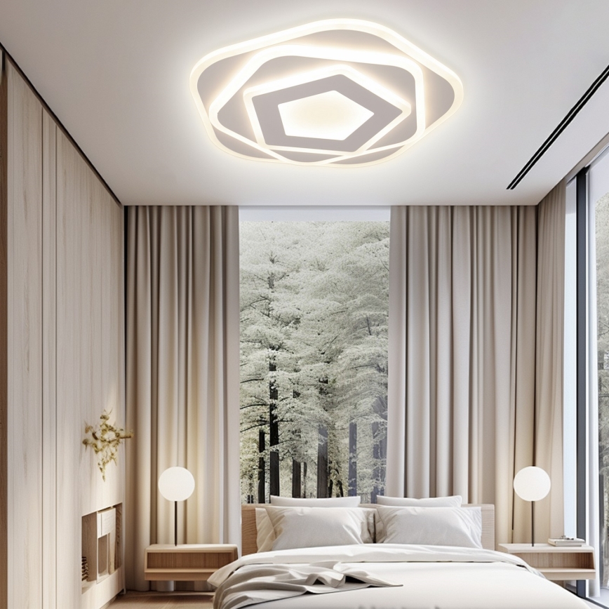 Brilagi - LED Zatemnitvena stropna svetilka MODERN LED/64W/230V 2700-6500K + Daljinski upravljalnik