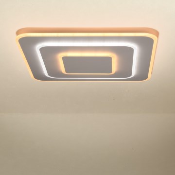 Brilagi - LED Zatemnitvena stropna svetilka MODERN LED/72W/230V 2700-6500K 46,6x46,6 cm + Daljinski upravljalnik