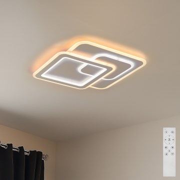 Brilagi - LED Zatemnitvena stropna svetilka MODERN LED/80W/230V 2700-6500K 52,5x52,5 cm + Daljinski upravljalnik