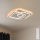 Brilagi - LED Zatemnitvena stropna svetilka MODERN LED/80W/230V 2700-6500K 52,5x52,5 cm + Daljinski upravljalnik