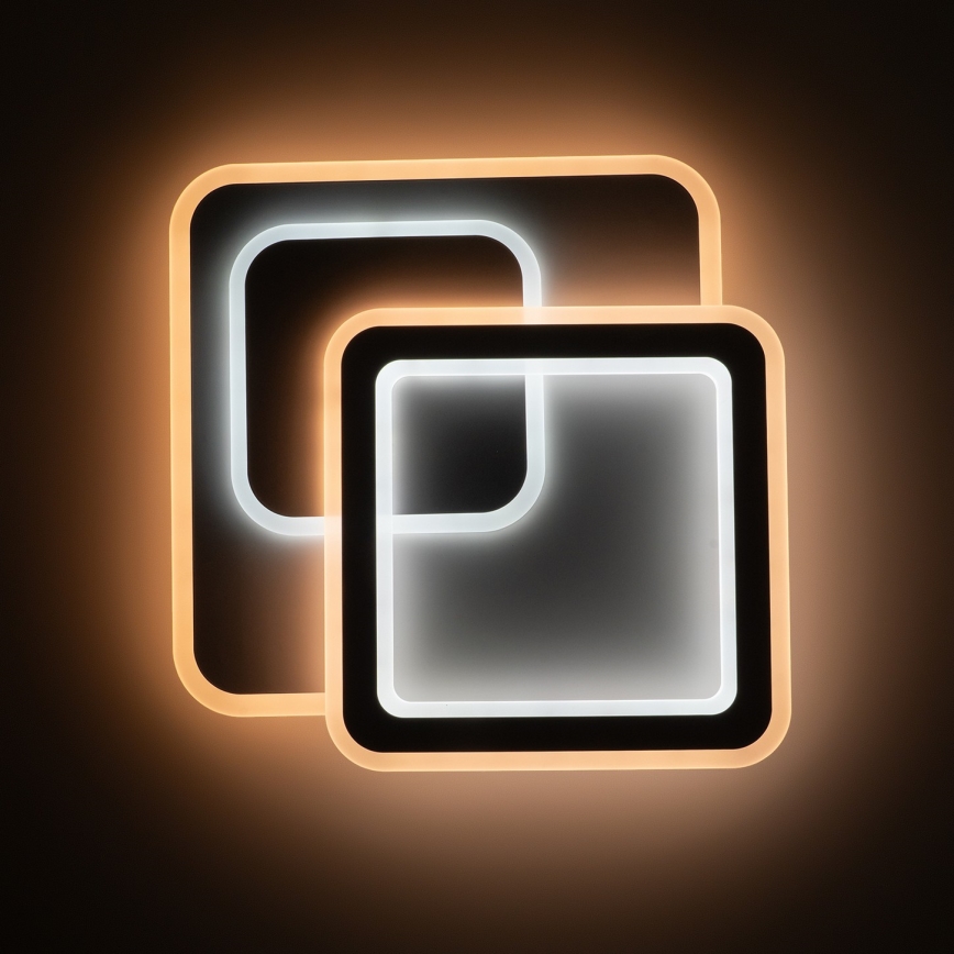 Brilagi - LED Zatemnitvena stropna svetilka MODERN LED/80W/230V 2700-6500K 52,5x52,5 cm + Daljinski upravljalnik