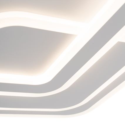 Brilagi - LED Zatemnitvena stropna svetilka MODERN LED/80W/230V 2700-6500K 52,5x52,5 cm + Daljinski upravljalnik