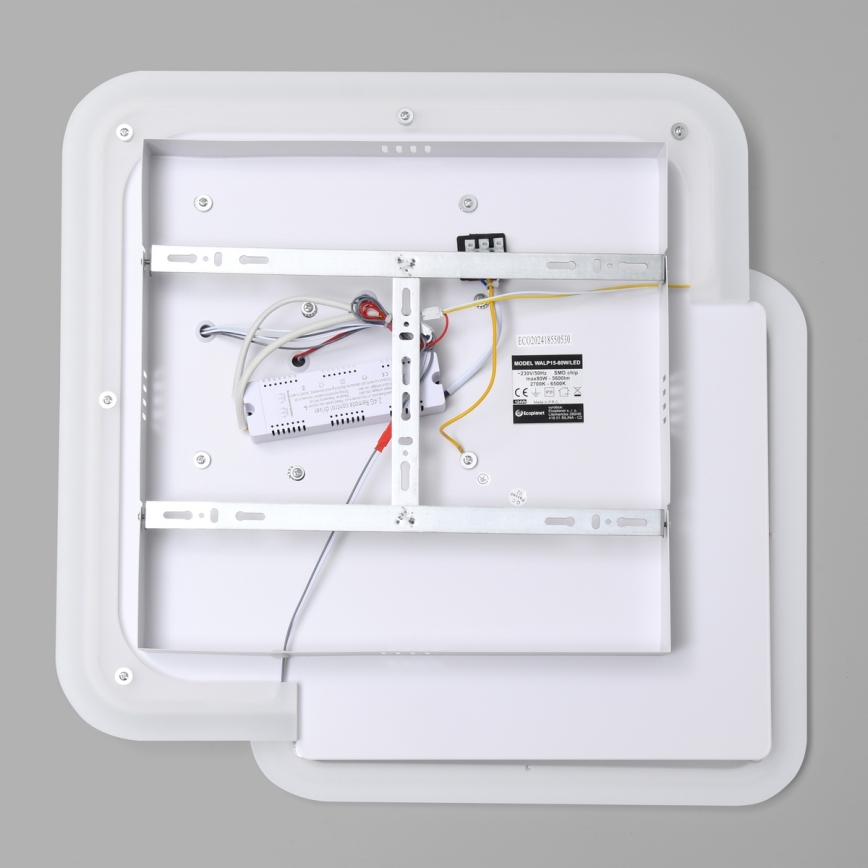 Brilagi - LED Zatemnitvena stropna svetilka MODERN LED/80W/230V 2700-6500K 52,5x52,5 cm + Daljinski upravljalnik