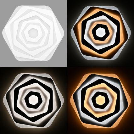 Brilagi - LED Zatemnitvena stropna svetilka MODERN LED/85W/230V 2700-6500K pr. 53 cm + Daljinski upravljalnik
